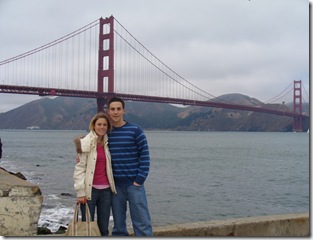 Me, Kyle, Golden Gate bridge